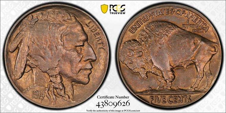 Cert 43809626 - Coin Image