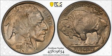 1918 5C DDR FS-801 MS63