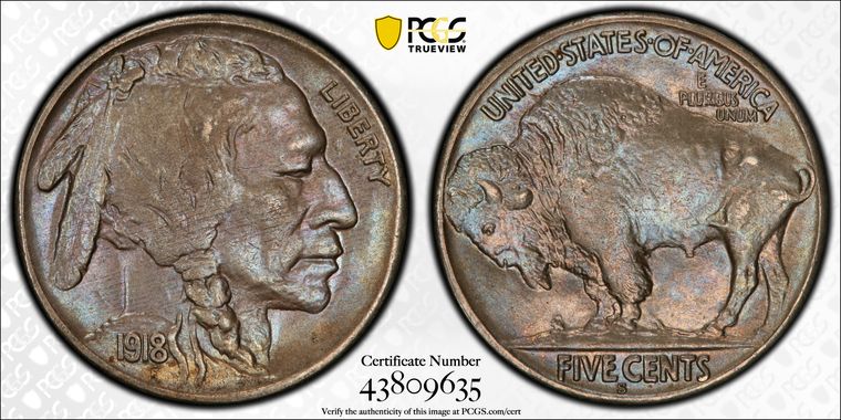 Cert 43809635 - Coin Image