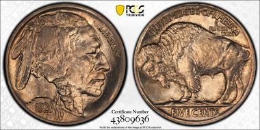 1920 5C 2 Feathers FS-401 MS63