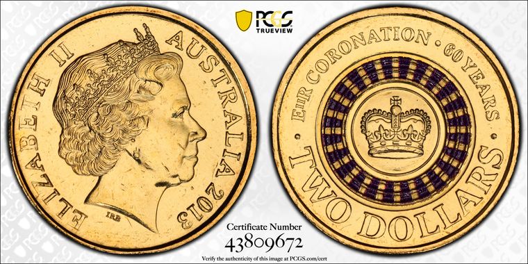 Cert 43809672 - Coin Image