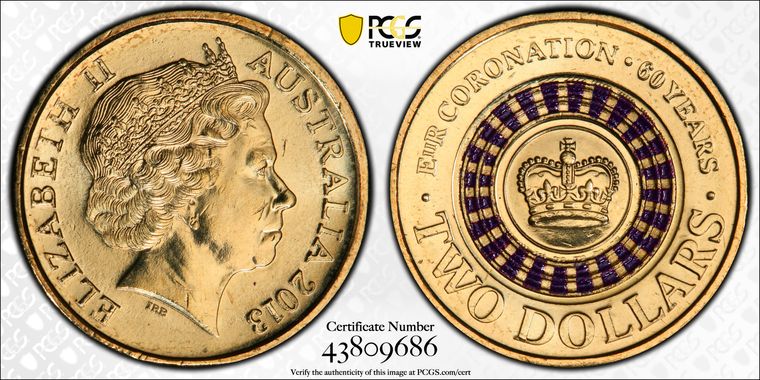 Cert 43809686 - Coin Image