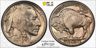 1913 5C T-2, DDR, FS-1801 MS65