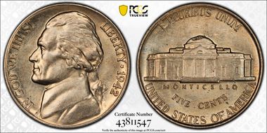 1942 5C DDO FS-101 MS64FS