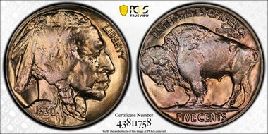 1930 5C DDR FS-801 MS66+