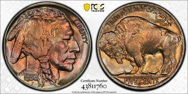 1936-D/D 5C RPM FS-502 MS67+