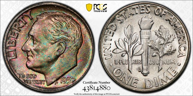 Cert 43814880 - Coin Image