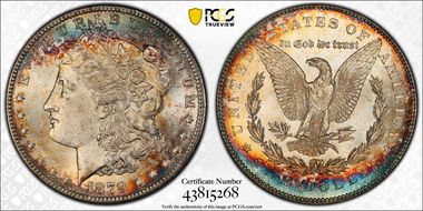 1879-S $1 VAM 42, Rev. of 1878 MS62