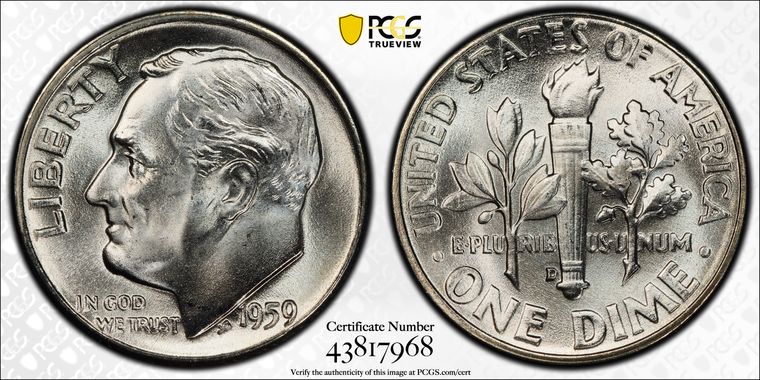 Cert 43817968 - Coin Image