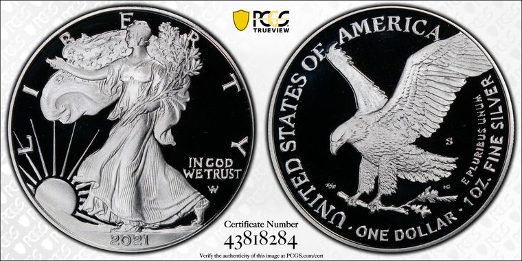 Cert 43818284 - Coin Image