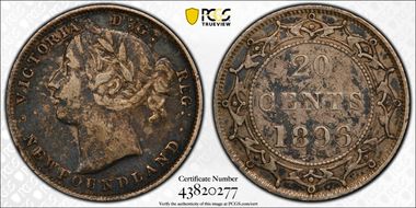 1896 20C Large 96 VF35