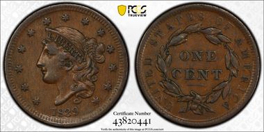 1839 1C Silly Head, N-9 XF45BN