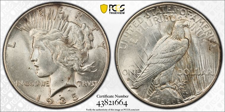 Cert 43821664 - Coin Image