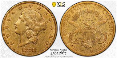 1878-S $20 XF40
