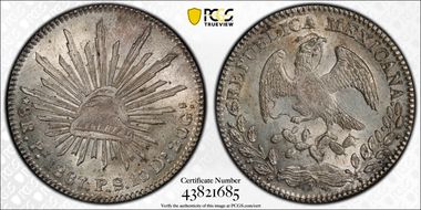 1867-Pi PS 8 R Pi55 MS62