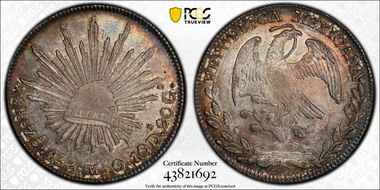 1859/8-Zs MO 8 R Zs40 MS63