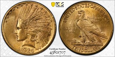 1926 $10 MS62