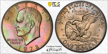 1978 $1 MS65