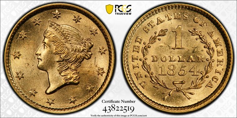 Cert 43822519 - Coin Image