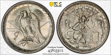 1935-D 50C Texas MS66