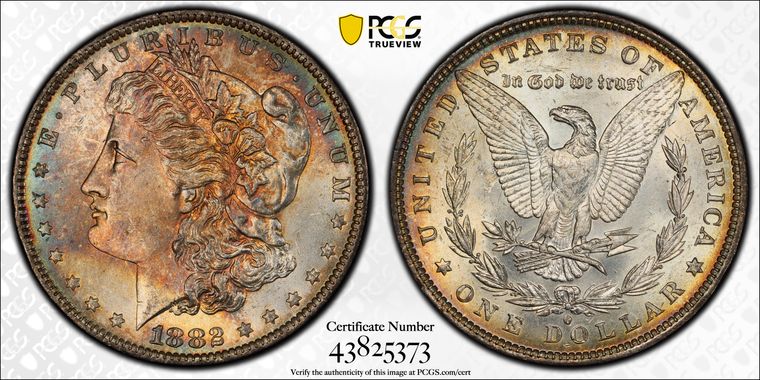 Cert 43825373 - Coin Image