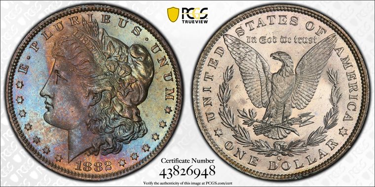 Cert 43826948 - Coin Image