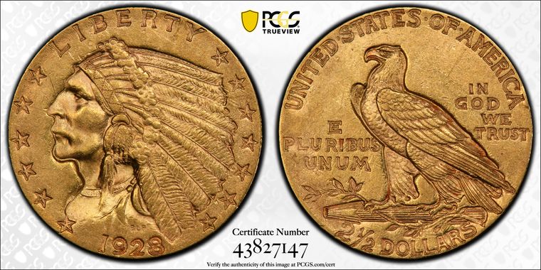 Cert 43827147 - Coin Image