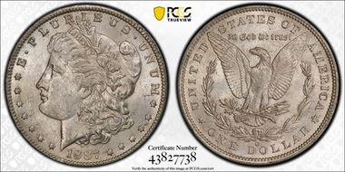 1887/6-O $1 MS61
