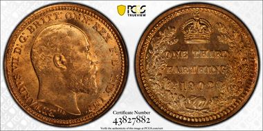 1902 1/3 Far S-3993 MS66RD