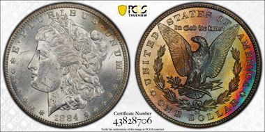 1884-CC $1 MS63