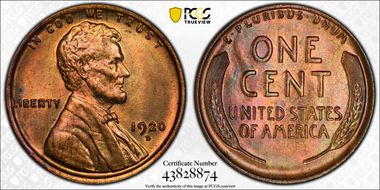 1920-D 1C MS65RB