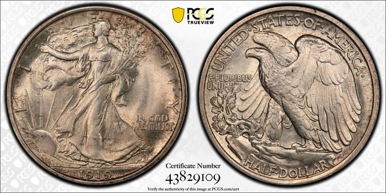 Cert 43829109 - Coin Image