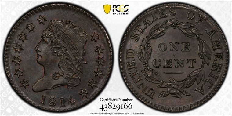 Cert 43829166 - Coin Image