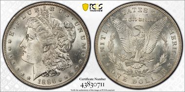 1886-O $1 MS65