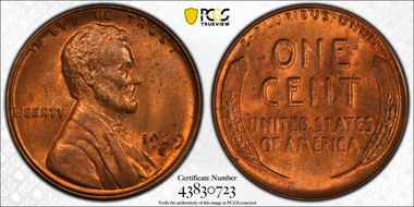 1929-S 1C MS65RD