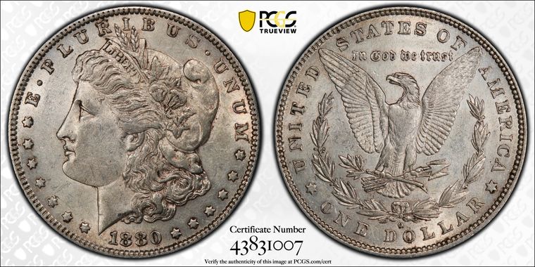 Cert 43831007 - Coin Image