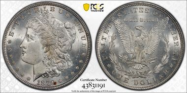 1879 $1 MS65