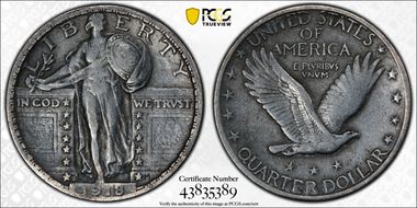 1918-S 25C N1