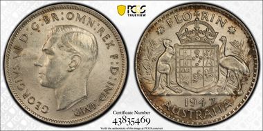 1947(m) Florin KM-40a  Ag N1