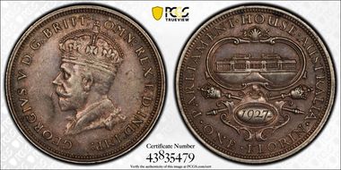 1927(m) Florin Canberra  KM-31 AU50