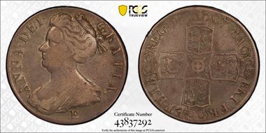 1707-E Crown S-3600 SEXTO VF25