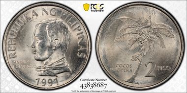 1991 2 Piso Andres Bonifacio MS65