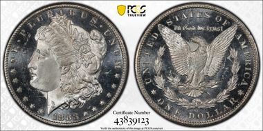 1883-CC $1 MS65DMPL