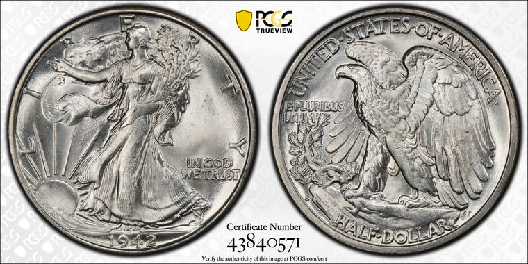 Cert 43840571 - Coin Image