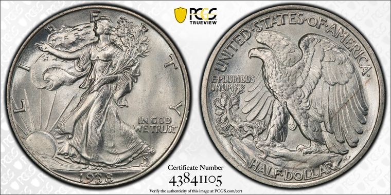 Cert 43841105 - Coin Image