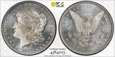 1882-O $1 MS65PL