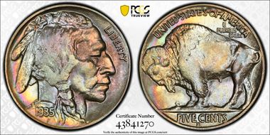 1935-S 5C MS63