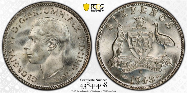 Cert 43841408 - Coin Image