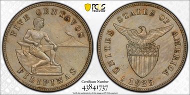 1925-M 5C Allen-4.12 MS61