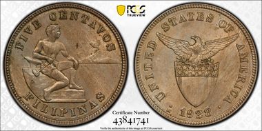 1928-M 5C Allen-4.15 MS63